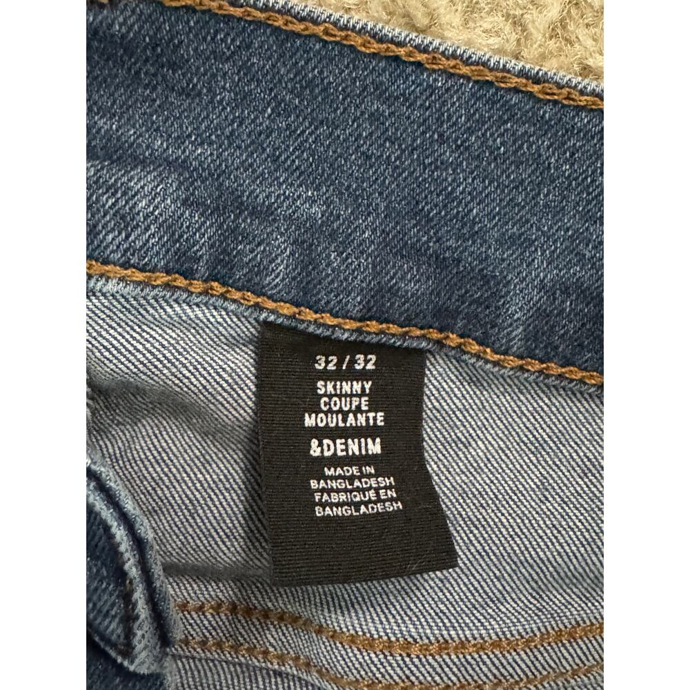 H&M Men's Skinny Fit Jeans - Size 32x32 - Picture 4 of 5